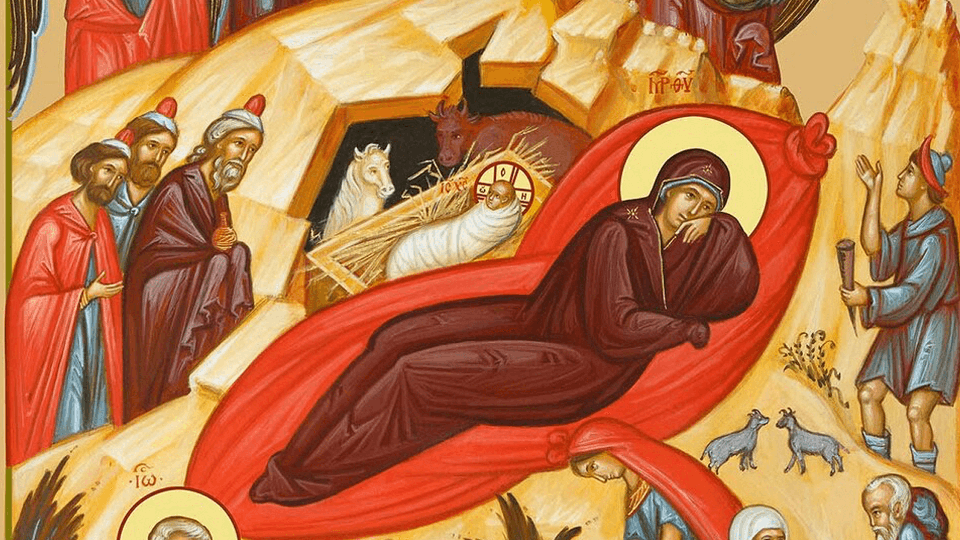 The Icon of the Nativity of Christ