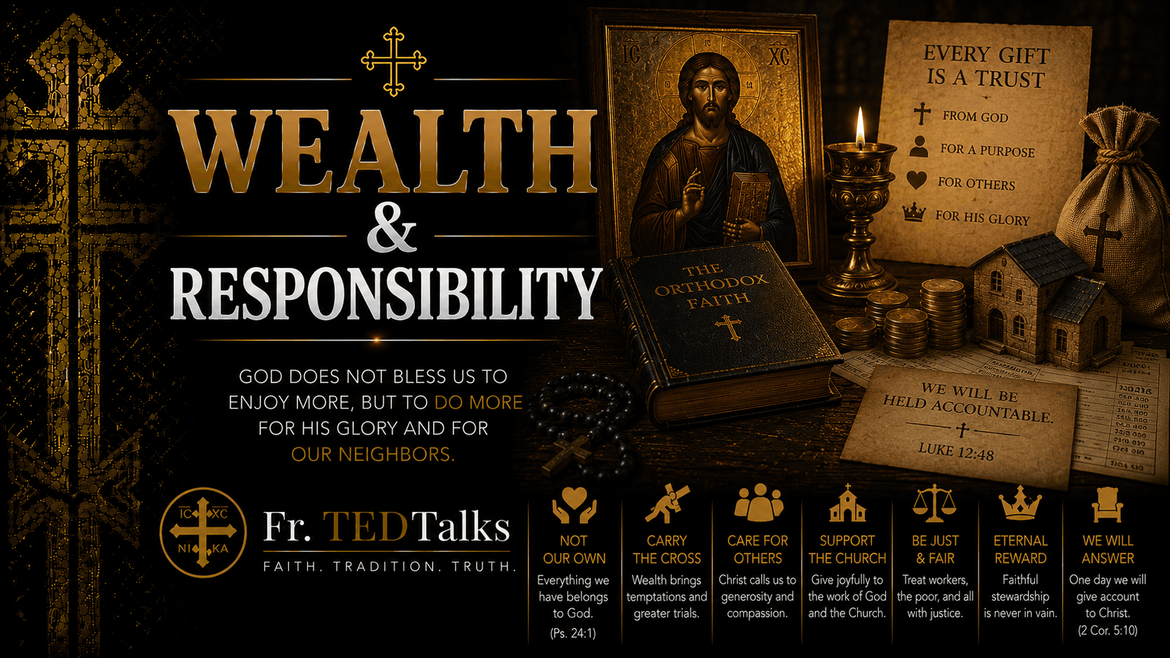 Fr.TEDTalks - Wealth & Responsibility