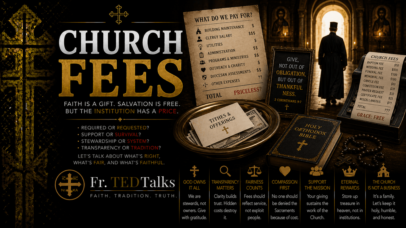 Fr.TEDTalks - Church Fees?