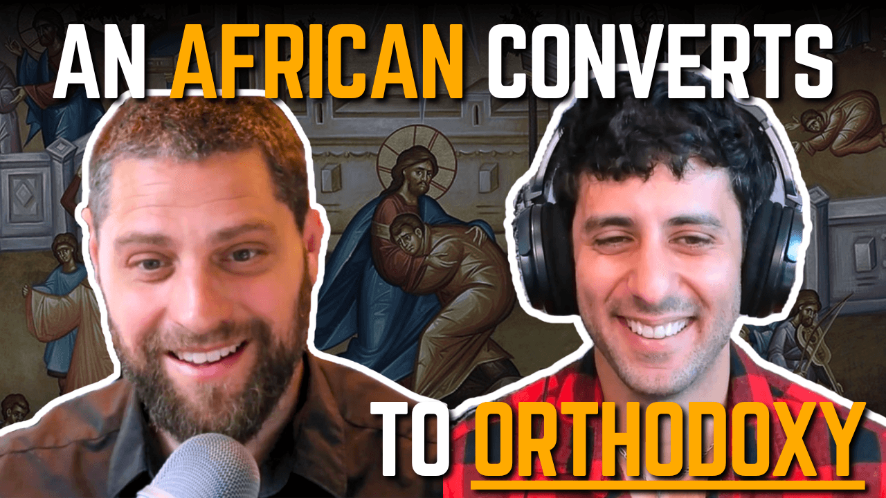 A South African man in Denmark converts to Orthodoxy Christianity
